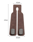 Car Seat Back Leather Double Hook