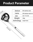 STAINLESS STEEL OIL FILTER SPOON