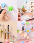 Wall Decoration Hook Creative Silicone Thumb Key