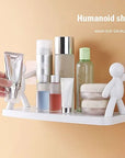 Man Shape Cute Multi Purpose Self Adhesive Hanging Rack