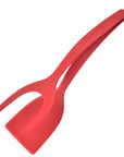 2 in 1 Grip and Flip Spatula Tongs