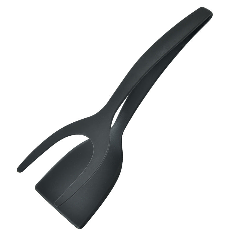 2 in 1 Grip and Flip Spatula Tongs