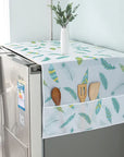 Waterproof & Dustproof Refrigerator Cover With Side Pockects